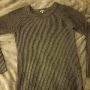 Charlotte Russe Lace Up Sweater